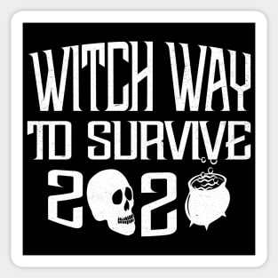 Witch Way To Survive Sticker